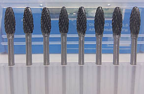 Борфреза полум'яна (НX) 5х10х3 твердосплавна