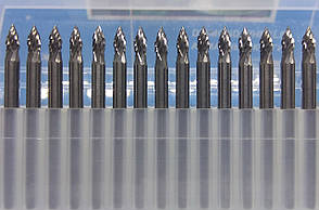 Борфреза полум'яна (НX) 3х10х3 твердосплавна