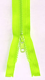 Блискавка тракторна №5 Лимонний пластикова довжина 110см 2Б