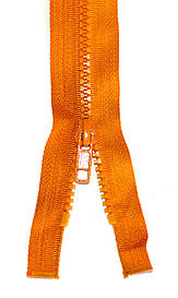 Блискавка тракторна №5 Гірчичного кольору пластикова довжина 110см 2Б