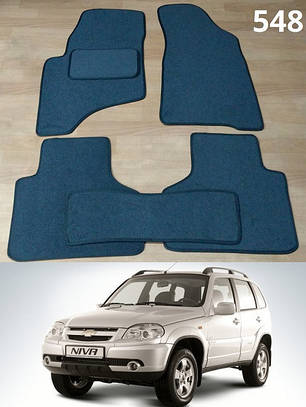 Ворсові килимки на Chevrolet Niva '10-, фото 2