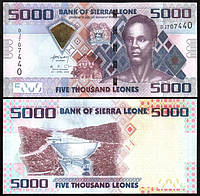 Sierra Leone / Сьерра-Леоне - 5000 Leones 2010 - 2013 UNC