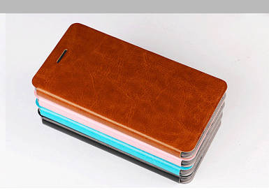 Шкіряний чохол-книжка Mofi для Huawei Y5 Prime 2018 (4 кольори)