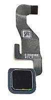 Шлейф для Motorola XT1650-02 Moto Z Force, з кнопкою меню (Home), чорного кольору