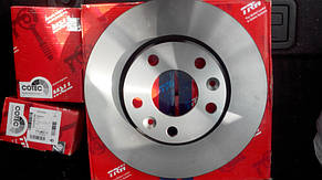 Передні гальмівні диски на Рено Дастер, Дачіа Дастер 4х4 D=280 мм/TRW DF6072 , фото 2
