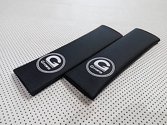 Подушки накладки на ремінь безпеки BMW G-Power чорні авто