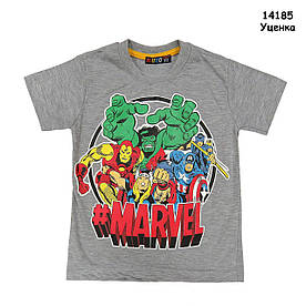 Уцінка - Футболка "Ліга супергероїв" для хлопчика. 110 см