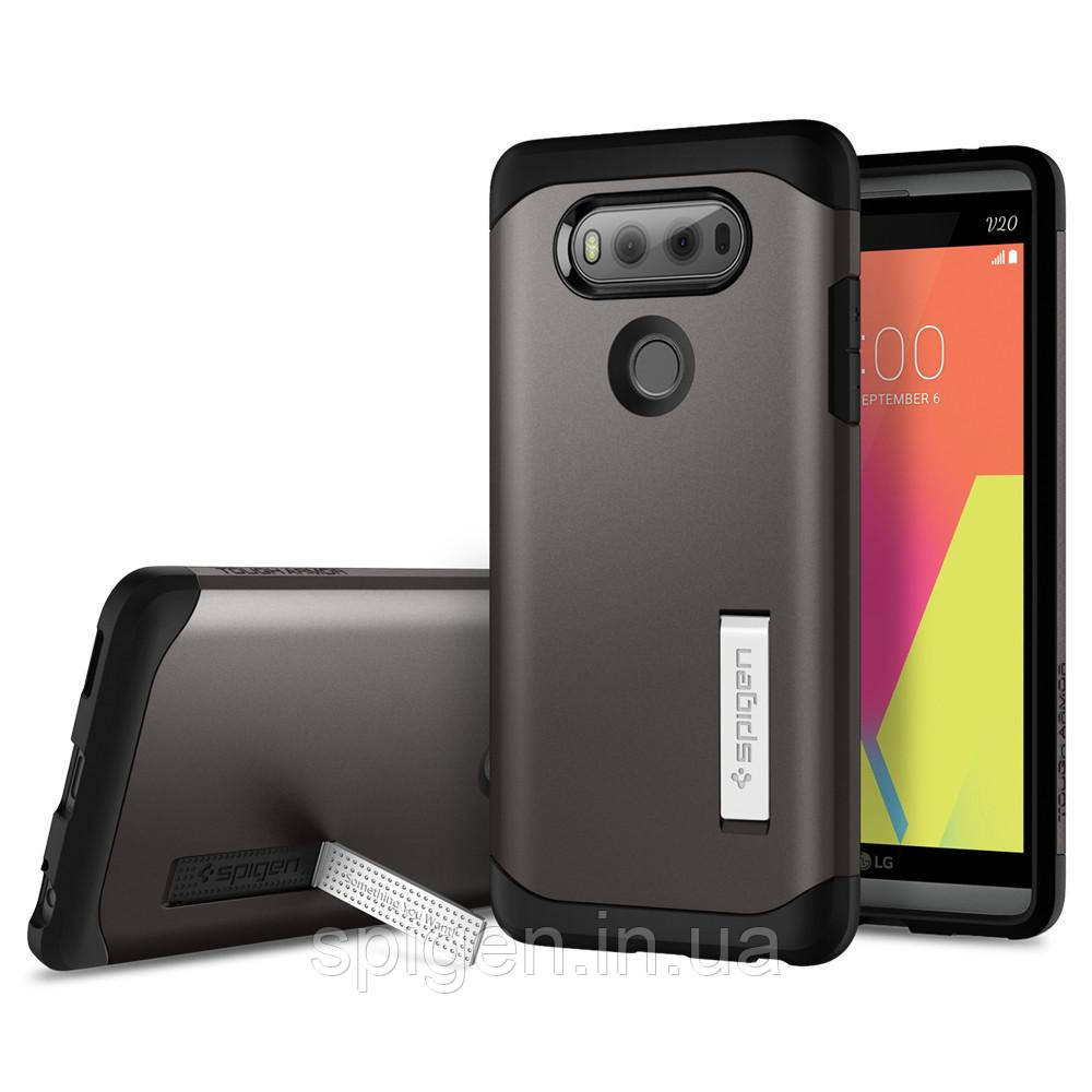 Чохол Spigen для LG V20 Tough Armor, Gunmetal