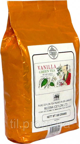 Зелений чай Млесна Ваніль 500 гр., фото 1