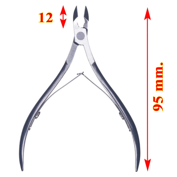 Кусачки манікюрні щипчики з подвійною пружиною зі сталі, Кусачки для кутикул, Кусачки для нігтів, Кусачки для манікюру, замовити, купити дешево оптом, дрібним оптом і уроздріб за оптовими цінами через інтернет магазин https://opt21.com з доставкою по всій Україні від Компанії 