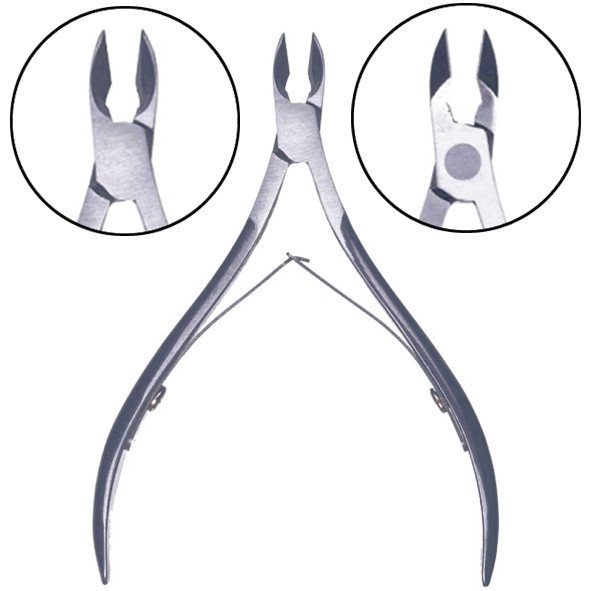 Кусачки манікюрні щипчики з подвійною пружиною зі сталі, Кусачки для кутикул, Кусачки для нігтів, Кусачки для манікюру, замовити, купити дешево оптом, дрібним оптом і уроздріб за оптовими цінами через інтернет магазин https://opt21.com з доставкою по всій Україні від Компанії 