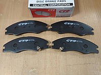 Колодки тормозные передние на Kia Cerato (LD) 1.6-2.0 2004-2009; "CTR" GK0538 - производства Кореи