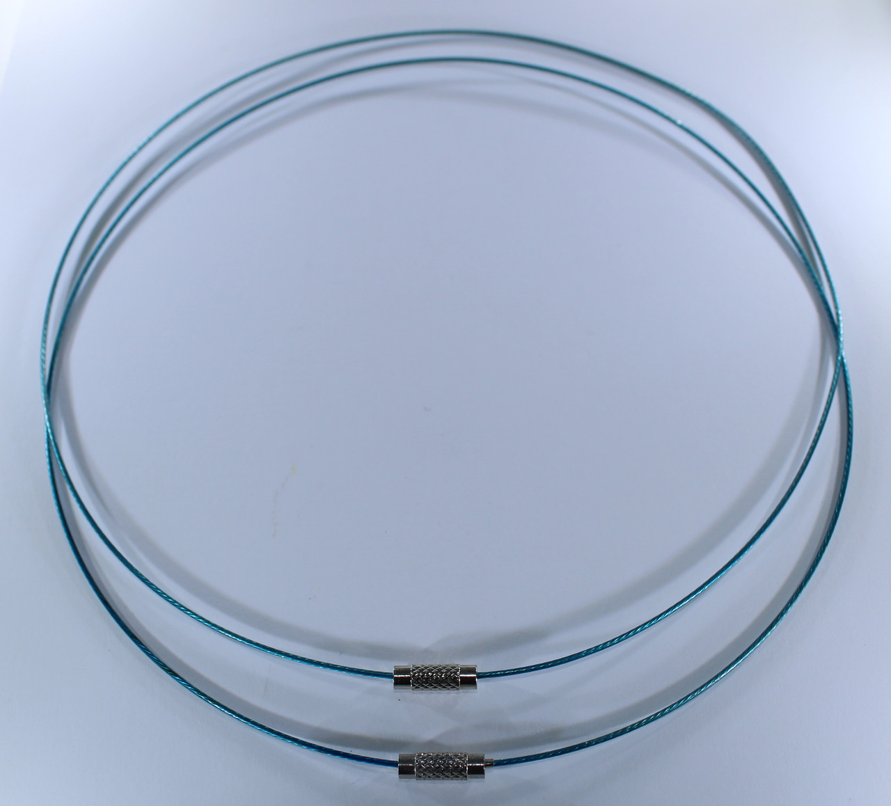 Основа для кольє та кулонів (чокер). Колір бірюзовий, фото 1