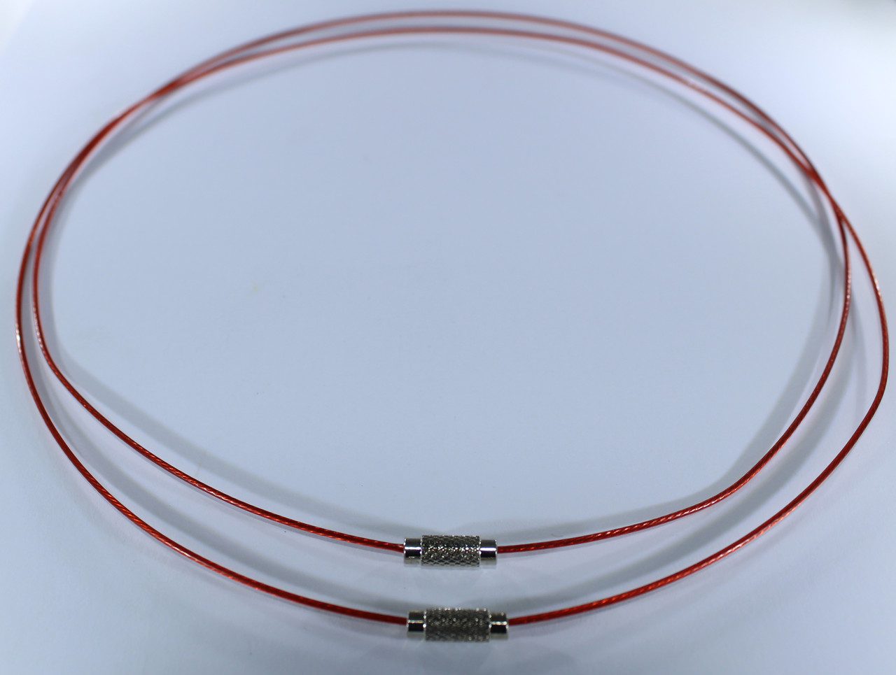 Основа для кольє та кулонів (чокер). Колір червоний, фото 1