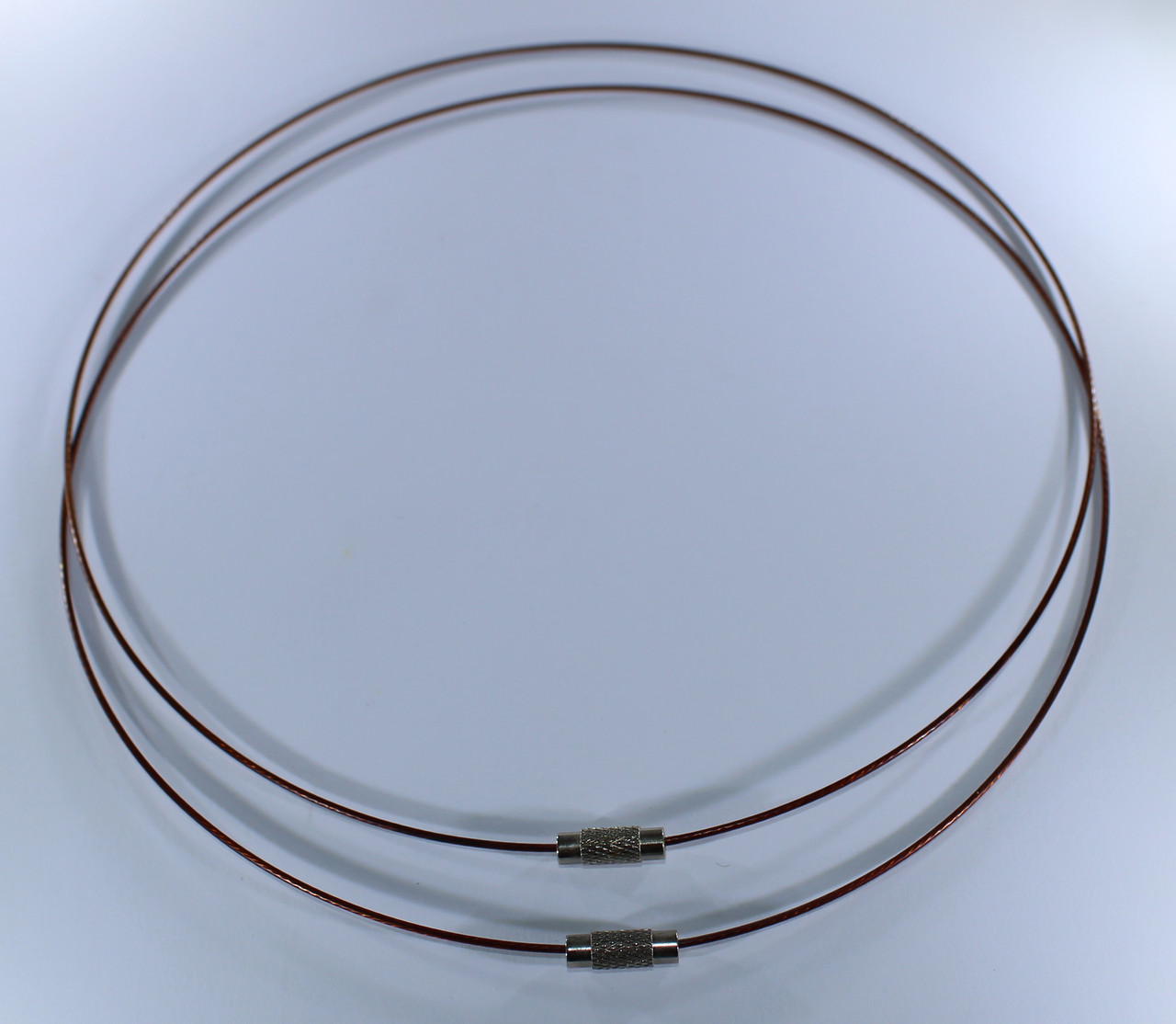 Основа для кольє та кулонів (чокер). Колір коричневий, фото 1