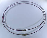 Основа для кольє і кулона(чокер). Колір - фіолетовий, фото 4