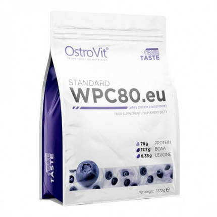 Протеїн OstroVit Standard WPC80.eu - 2270 г, фото 3