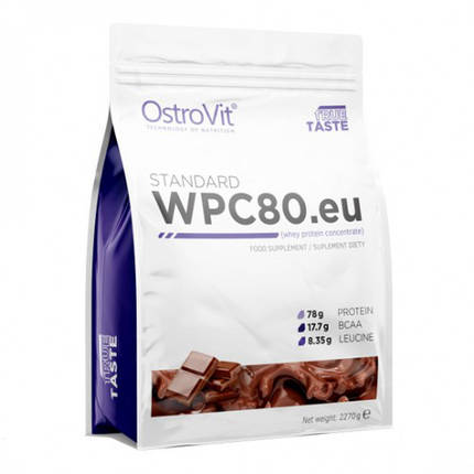 Протеїн OstroVit Standard WPC80.eu - 2270 г, фото 2