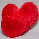 М'яке плюшеве серце-подушка 15 см Маленькі декоративні подушки, фото 3