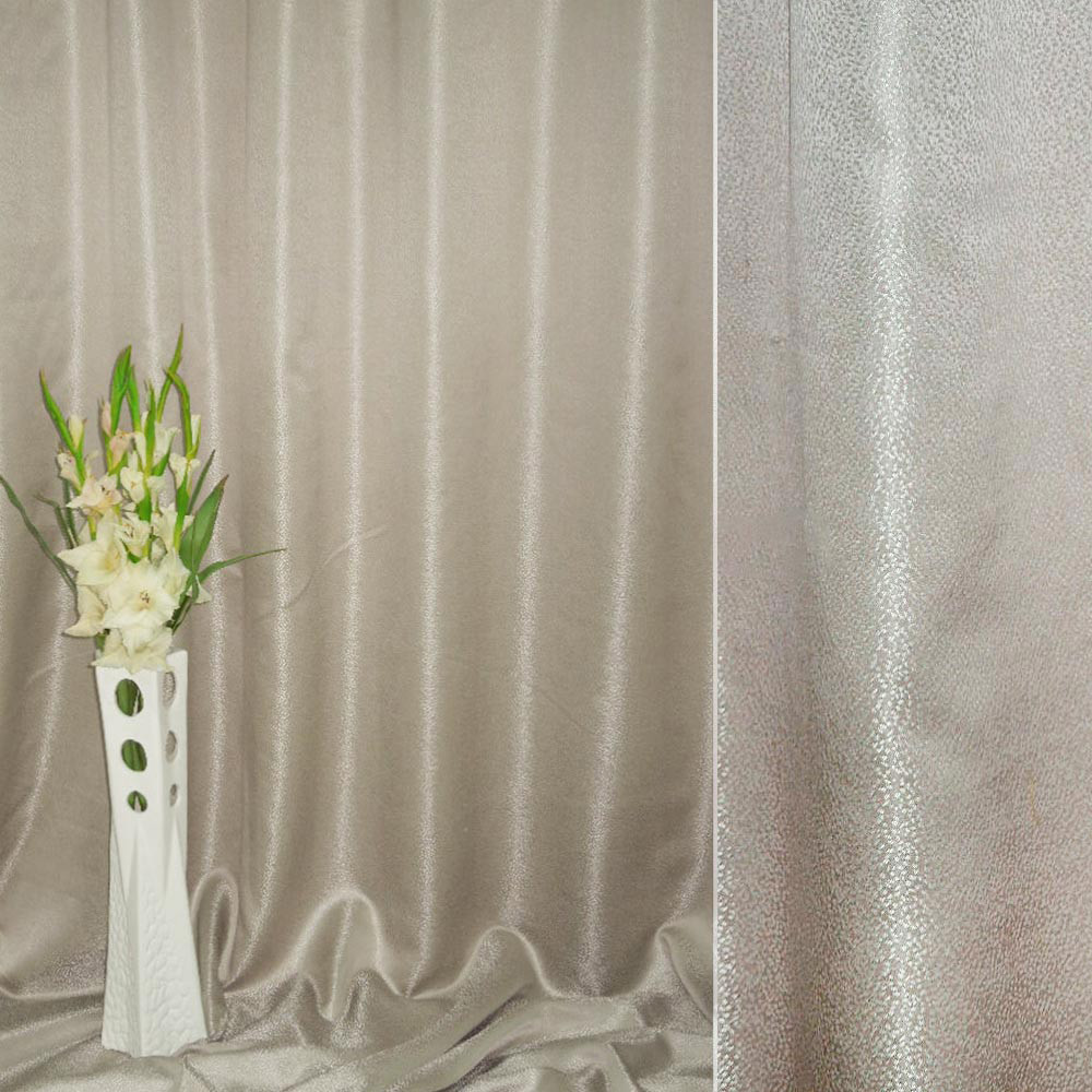 Атлас жакард 2-х-стор. для штор точки бузковий світлий, ш.280