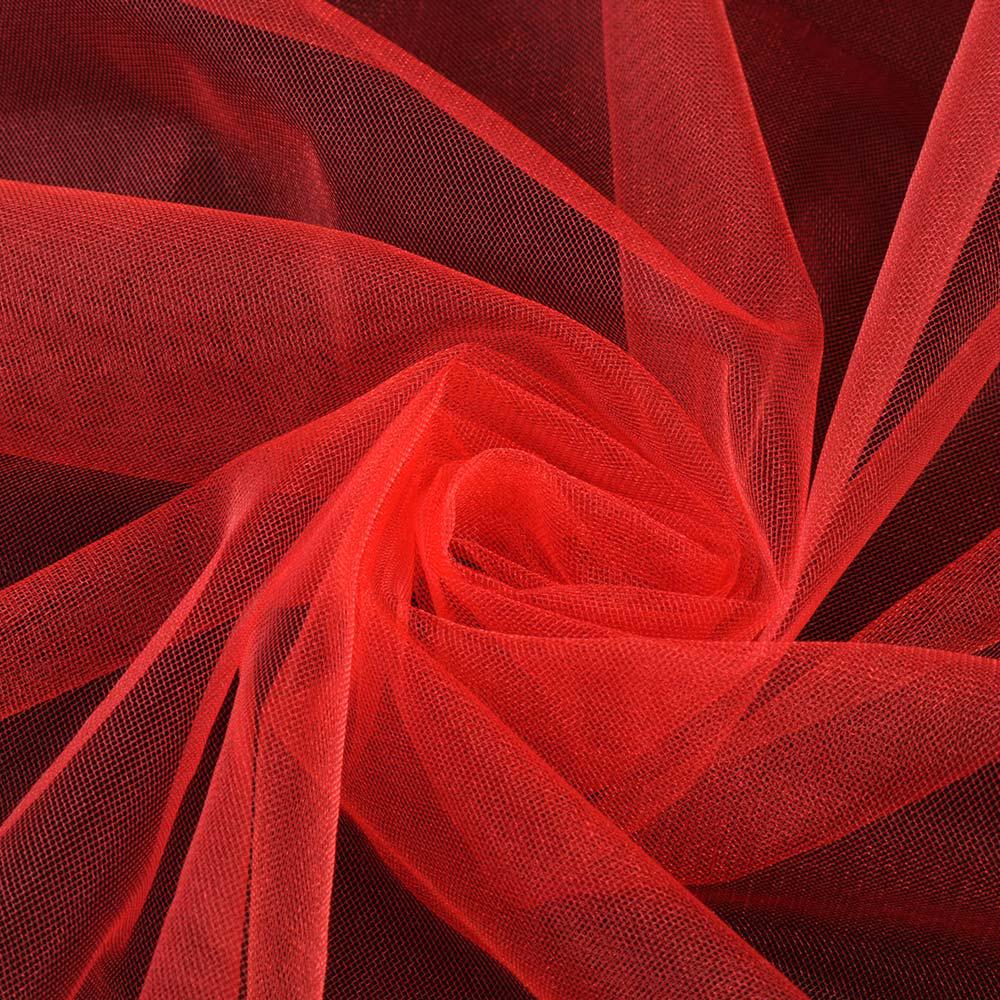 Еврофатін м'який блискучий червоний яскравий ш.165, фото 1