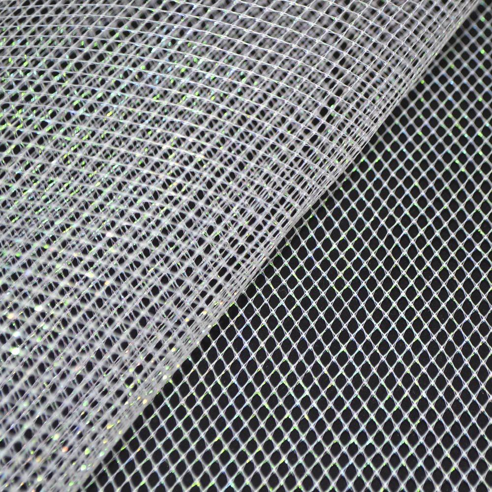 Сітка біла з голограмою (жорстка, велика) ш.150