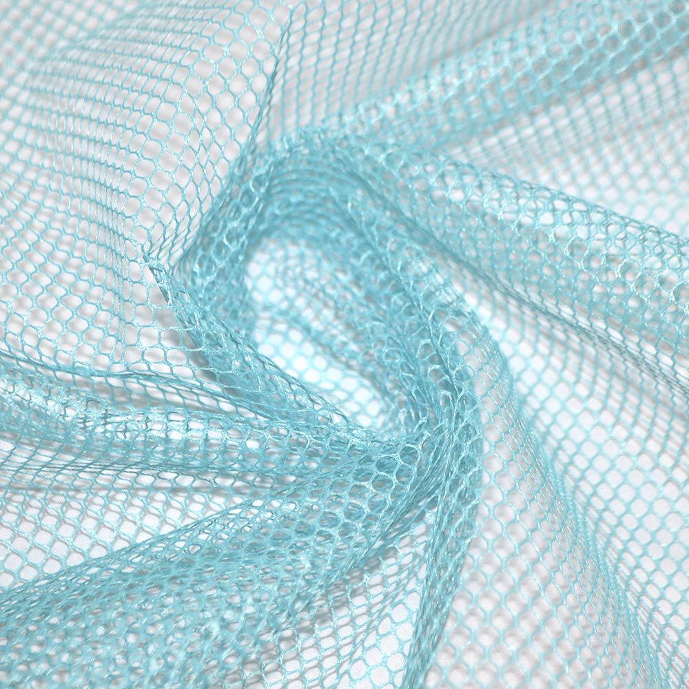 Сітка жорстка стільники бірюзова світла ш.150