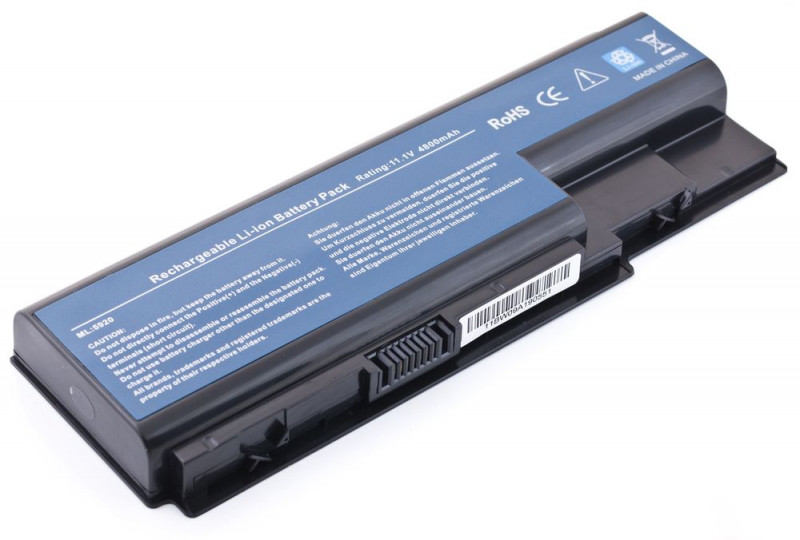 Batteria 5200mAh 10.8V 11.1V Per ACER ASPIRE