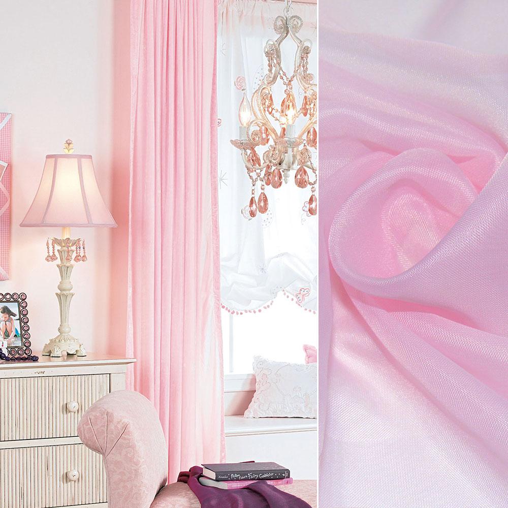 Вуаль тюль шифон рожева світла, ш.280