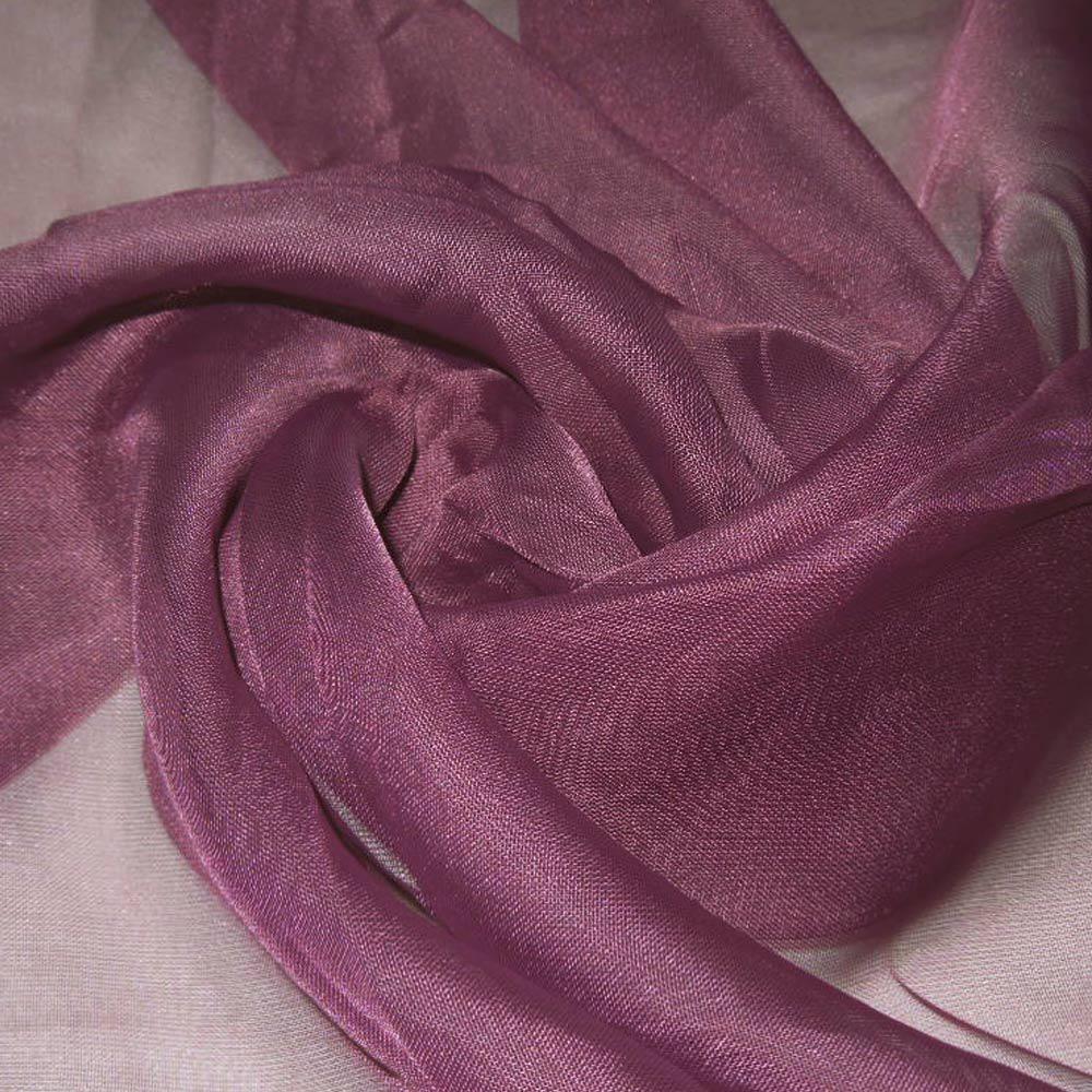 Вуаль тюль шифон бузкова темна, ш.280