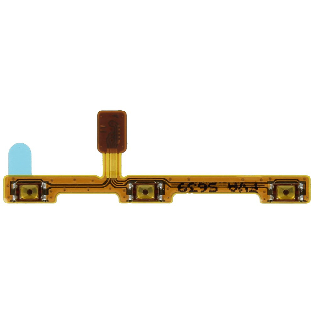 Шлейф для Huawei P10 Lite (WAS-L21), з кнопкою вмикання, з кнопками регулювання гучності, фото 1