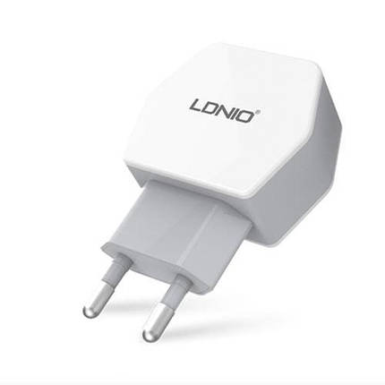 Мережеве ЗП LDNIO DL-AC61 на 2USB (2.1A), фото 1