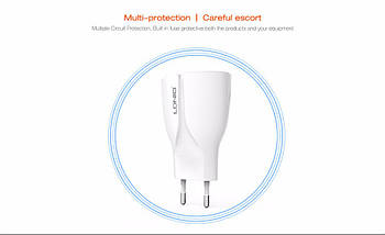 Мережеве ЗП LDNIO A2271 на 2USB (2.1A) для iPhone5/6, фото 4