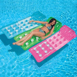 Пляжні надувні матраси