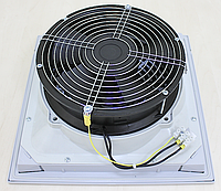 Вентилятор щитовой с решеткой и фильтром для установки в боковую панель или дверь 500 м3/ч, 325х325 мм