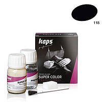 Краска для обуви Kaps Super Color 118 черный