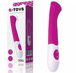 Вібратор для G-точки — A-TOYS 765007 Vibrator, 19х3,5 см.