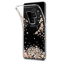 Чохол Spigen для Samsung Galaxy S9 Plus Liquid Crystal Blossom, Crystal Clear (593CS22914), фото 4