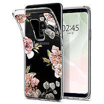 Чохол Spigen для Samsung S9 Plus Liquid Crystal Blossom, Flower, фото 6