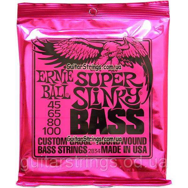 Струни Ernie Ball 2834 Super Slinky 45-100