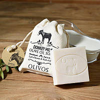 Оливковое натуральное мыло с молоком ослицы Olivos Donkey Milk .150г