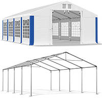 Шатер Палатка Садовая ПВХ 530 г/м 4 x 8m с окнами