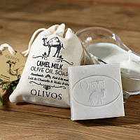 Оливковое натуральное мыло с верблюжьим молоком Olivos Camel milk .150г
