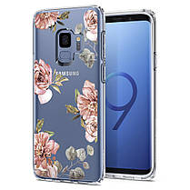 Чохол Spigen для Samsung S9 Liquid Crystal Blossom, Flower, фото 3