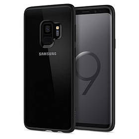 Чохол Spigen для Samsung Galaxy S9 Ultra Hybrid, Matte Black (592CS22837)