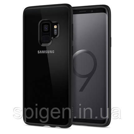 Чохол Spigen для Samsung Galaxy S9 Ultra Hybrid, Matte Black (592CS22837), фото 1