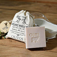 Оливковое натуральное мыло с органическим цельным молоком Olivos Organic Whole Milk .150г
