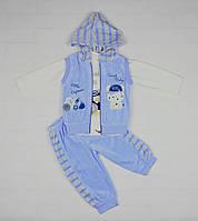 Костюм дитячий для хлопчика блакитного кольору "Маленький інженер"