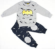 Теплий спортивний костюм сірим кольором для хлопчика "Бетмен"