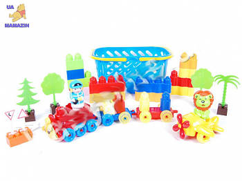 Конструктор 38 деталей Киндервей 02-308 G-Rich